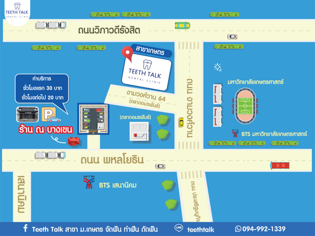 Teeth Talk Dental Clinic จัดฟัน ทำฟัน