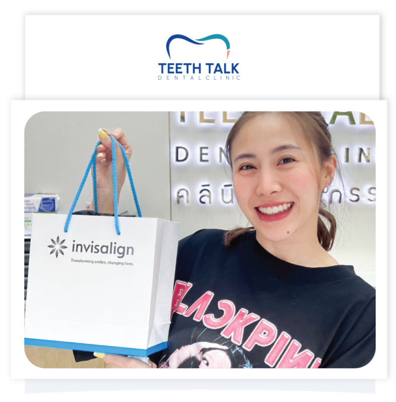รีวิวจัดฟัน ทำฟัน ถอดฟัน คลินิกทำฟัน teethtalk-clinic