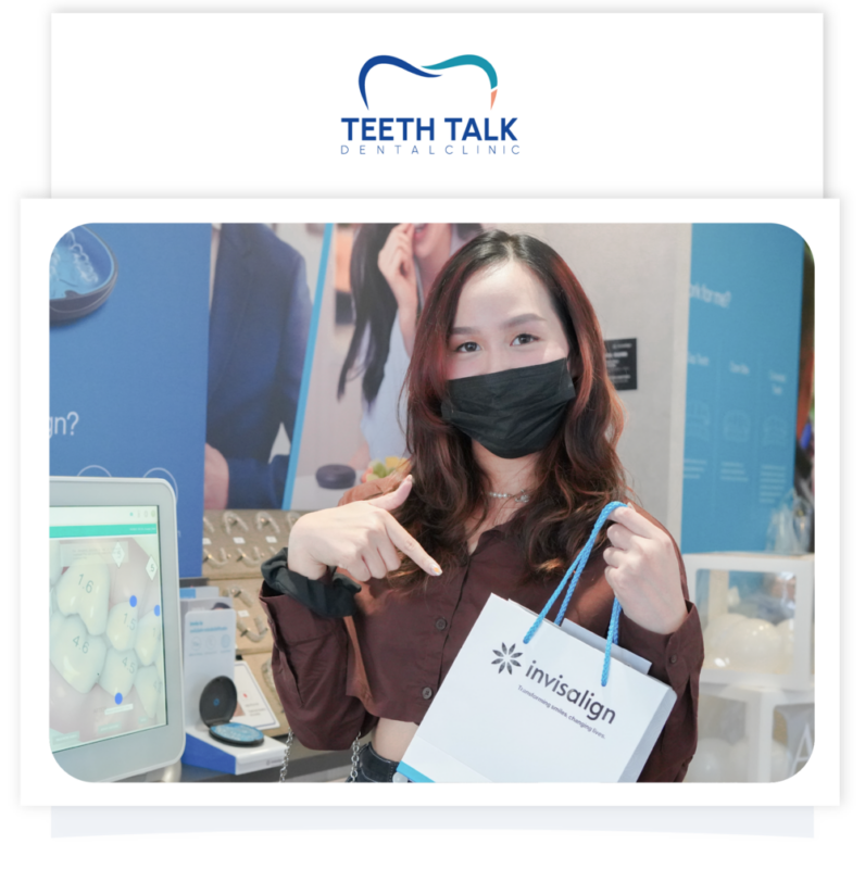 รีวิวจัดฟัน ทำฟัน ถอดฟัน คลินิกทำฟัน teethtalk-clinic