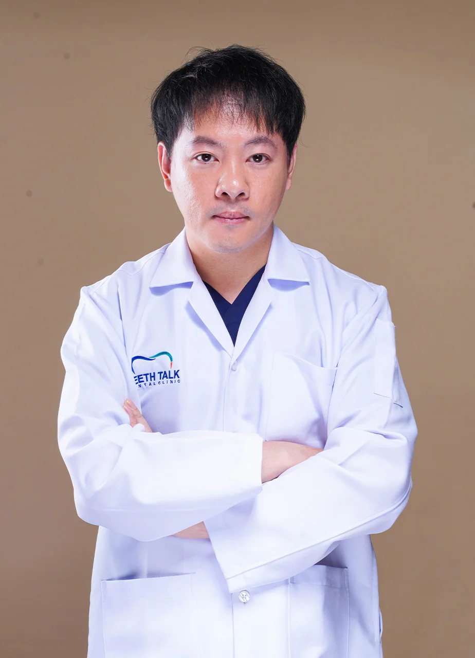 ทพ. เศรษฐโชค แสงสุริโยทัย DDS ทันตแพทย์จัดฟัน, ทันตแพทย์ทั่วไป ที่ teethtalk clinic