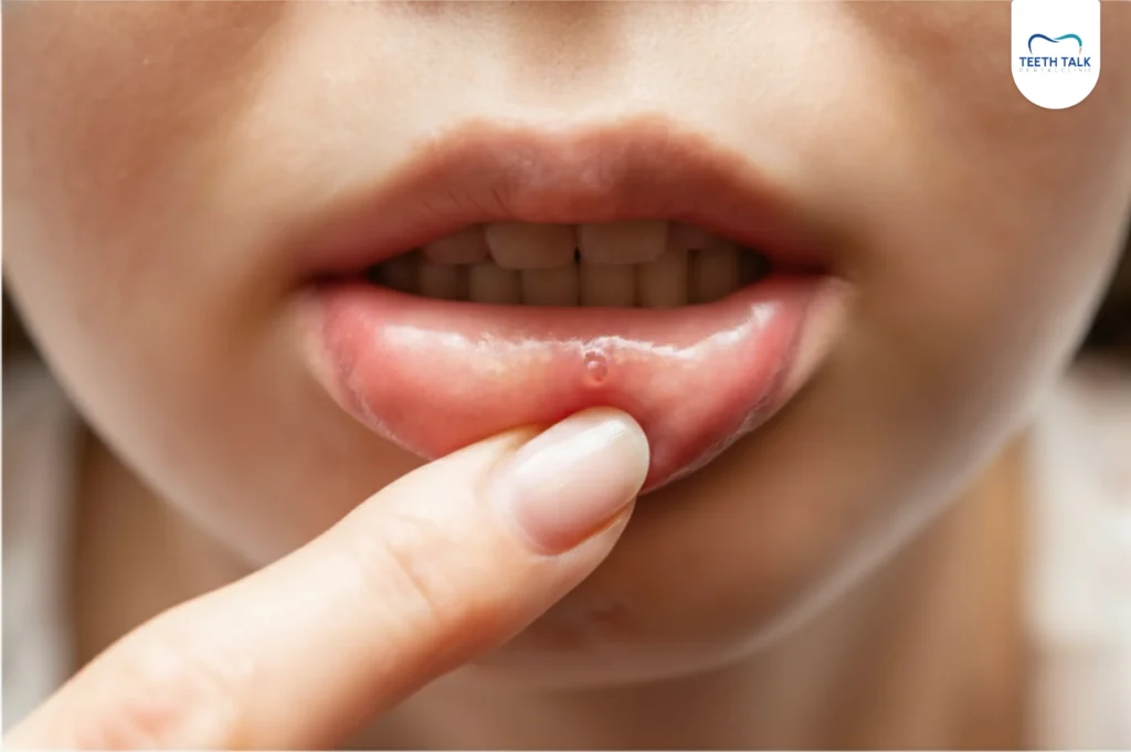 ตุ่มใสในปากคืออะไร