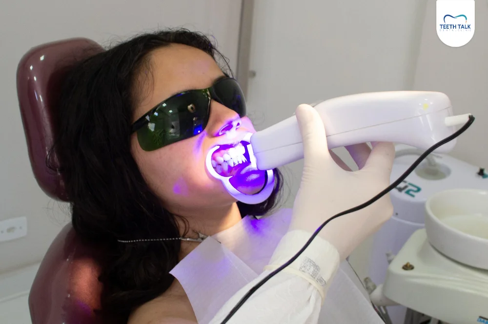 ขั้นตอนการฟอกสีฟัน Zoom ที่ Teeth Talk Dental Clinic