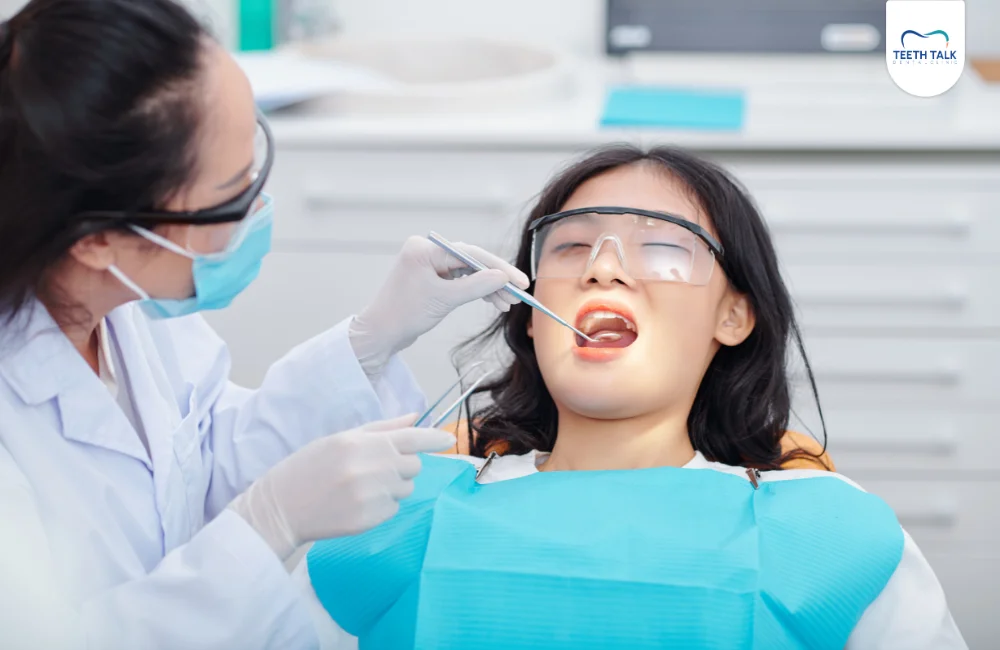 ตรวจสุขภาพช่องปาก ที่ TEETH TALK