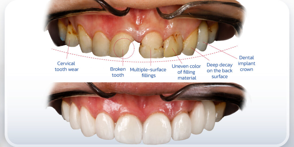 Veneers for a new smile starting at 2,250 Baht per tooth. 0% installment plan available for up to 3 months.