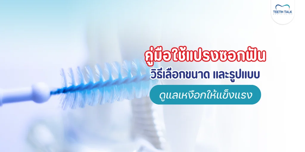 คู่มือแปรงซอกฟัน